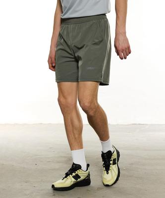 Michikoleondeonseupocheu Multi-Sports Shorts (Functional For Swimming, Fitness, And Running) Khaki