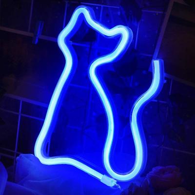 Neonové narozeninové dekorace na stěnu, Trendy ambientní osvětlení pro herní místnost