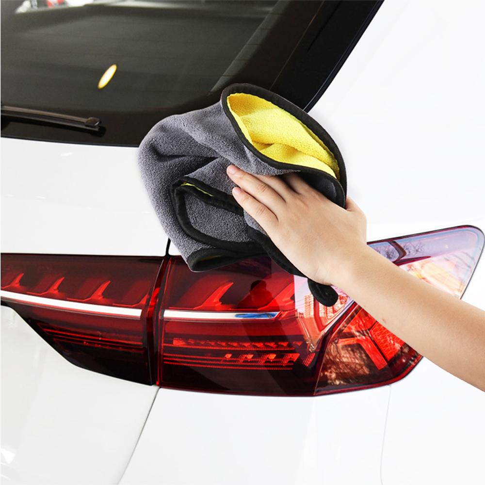 Microfiber Towel Cleaning Drying Cloth Car Wash Towel Auto Care Cloth For Skoda Octavia Mk3 Fabia 2 Superb 2 Kamiq Kodiaq VRS WT7