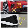 Front Bumper Fog Light Lamp Grille Eyebrow Strip / Outer Door Bowl Cover Trim Accessories For VW Volkswagen ID.4 ID4  - 2025