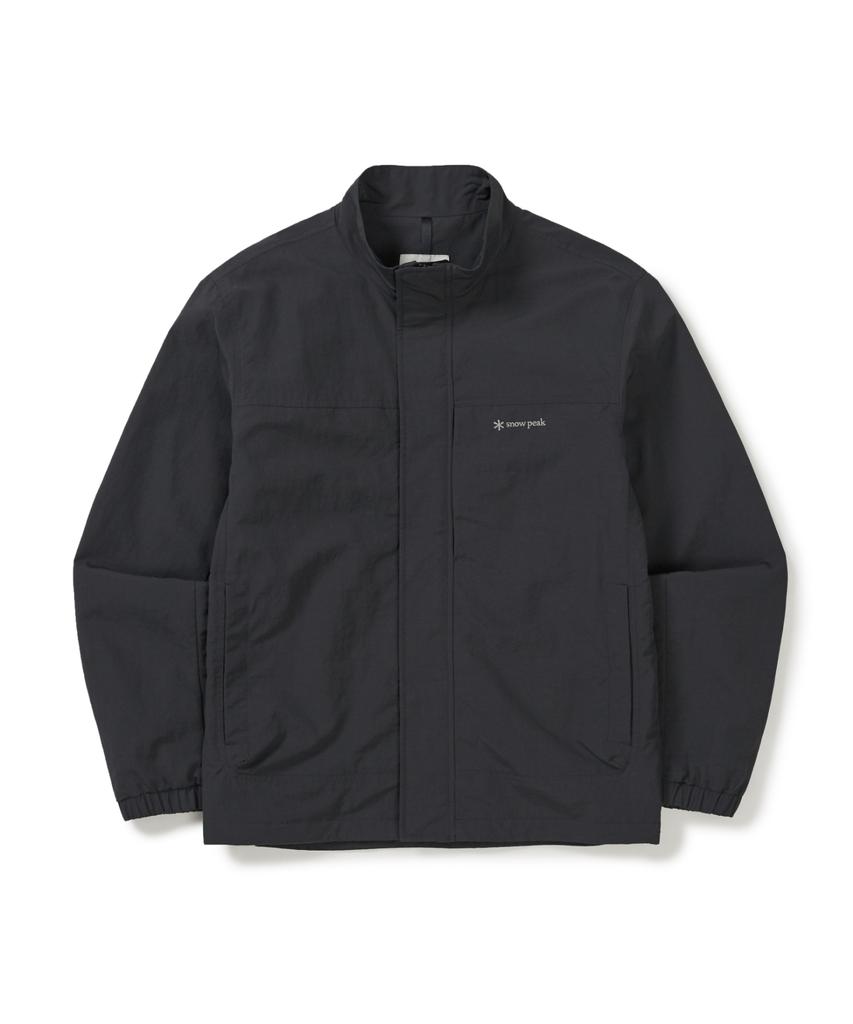 Snowpeak Apparel Cample Stand-Neck Windbreaker (S26Zmcwb12) Charcoal