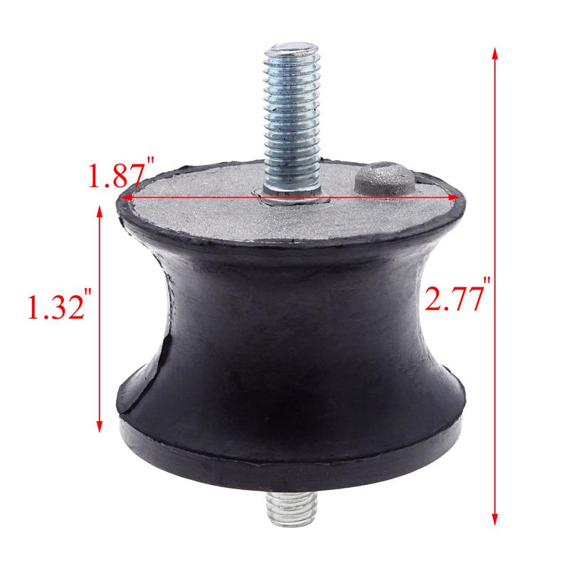 1 Piece Engine Motor And Transmission Mounts For BMW E32 E34 E36 E38 E39 E46 23711131664 Black ABS Car Accessories