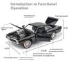 1/24 Scale Dodge War Horse Challenger 1970 Car Model Alloy Simulation Sports Car Collection Car Model Ornament Metal Boy Toy Car