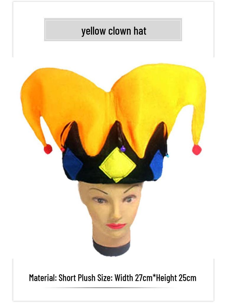 Clown Costume Accessories: Halloween & Carnival Hats, Headwear, Shoes for Kids