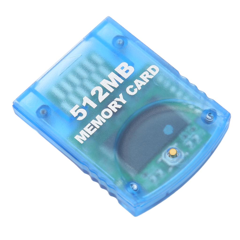 for Gamecube Memory Card Plug and Play High Speed Game Console Memory Card for Wii Console 512MB (8192Blocks)
