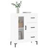 VidaXL Buffet blanc 69,5x34x90 cm bois d'ingénierie 828044
