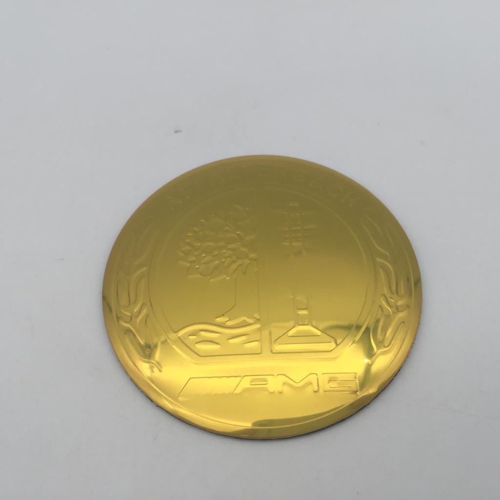 4pcs 3D 56mm 60mm 68mm Car emblem Wheel hub Center Cap Badge covers sticker Decals Styling accessories