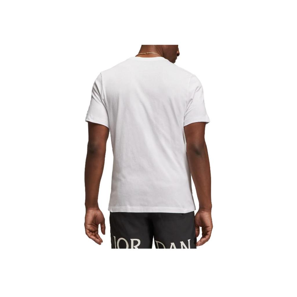 Jordan Air Spellout S/S T-shirt White Men Streetwear DM3182-100