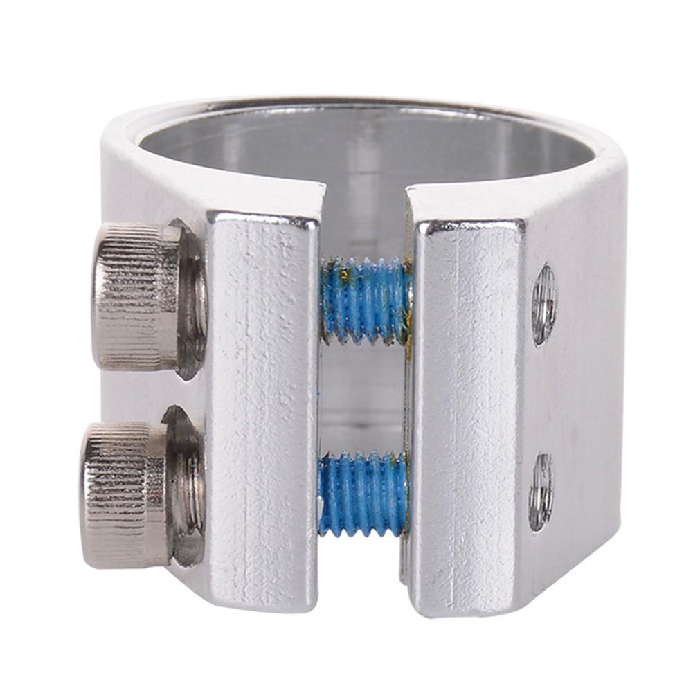 Seatpost Seatpost Clamp 31.8mm Double Bolt Forged Alloy