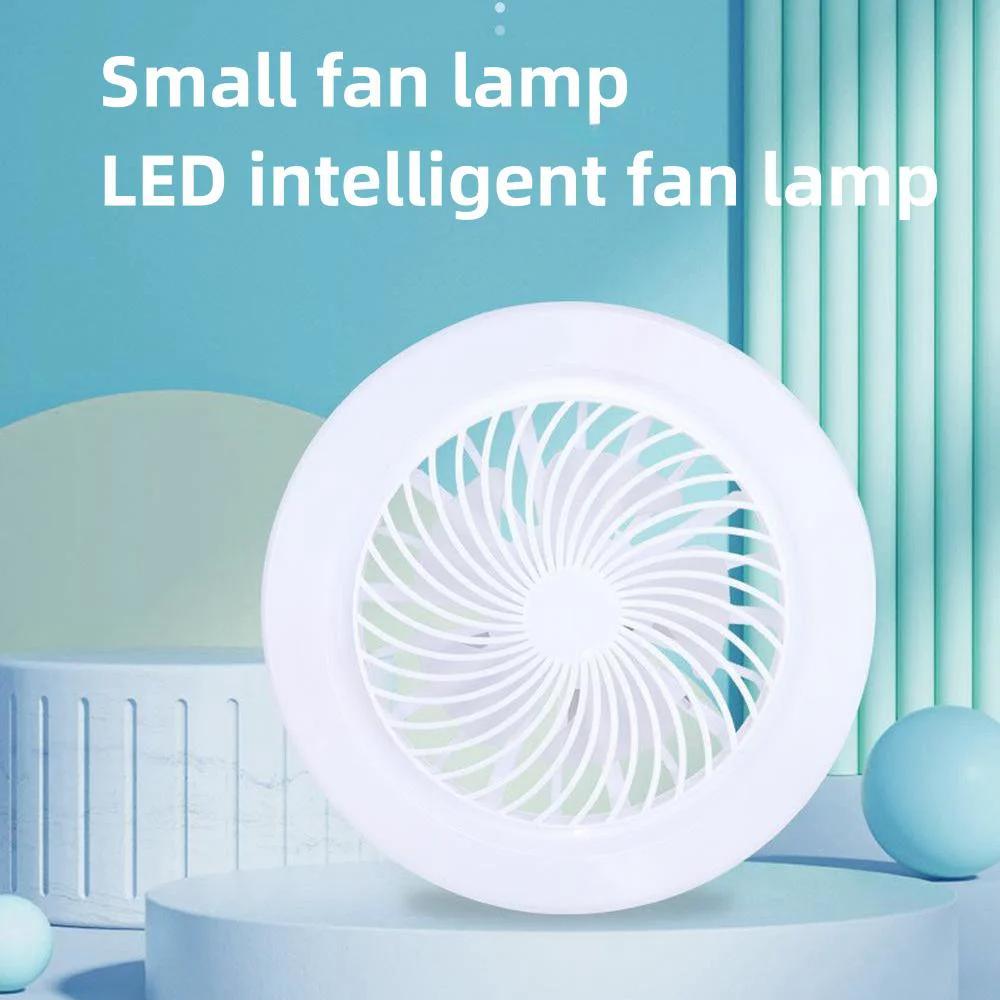 Smart 3-in-1 Ceiling Fan Lamp With Remote Control and 3-Speed E27 Lighting Base Indoor Multifunction Suspension Smart Fan Light