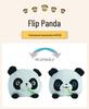 Reversible Panda Plush Toy – New Year Gift Blind Box