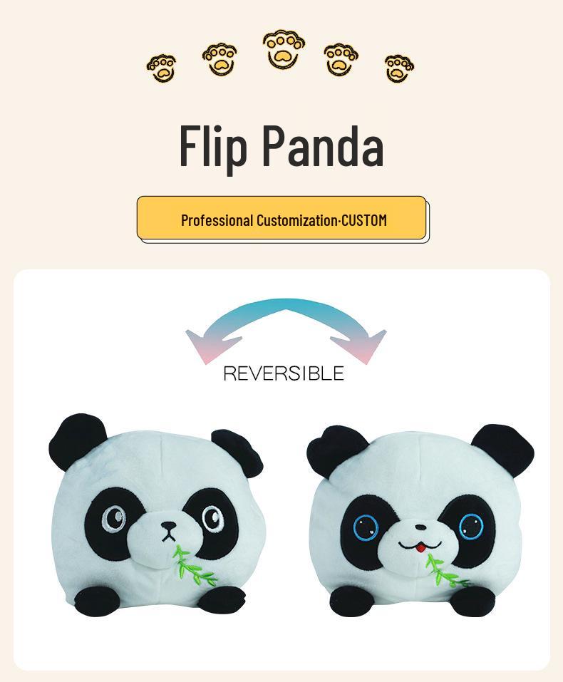 Reversible Panda Plush Toy – New Year Gift Blind Box