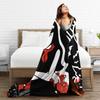 E-Emily the Strange Blanket Cover Fleece Throw Blanket Bedding Couch Portable Soft Warm Bedspreads,