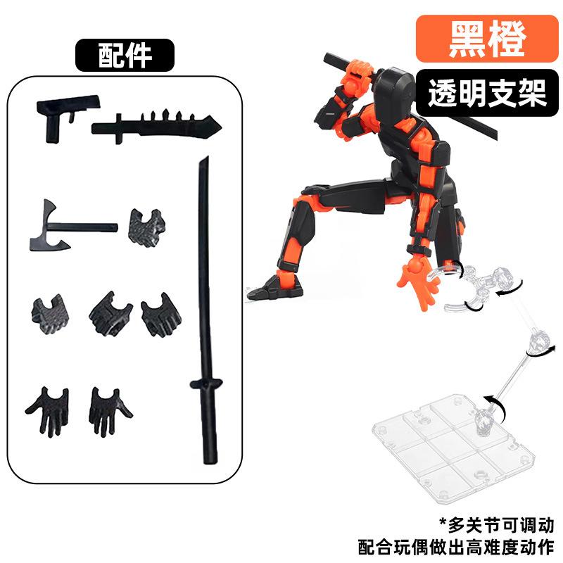Upgraded Stand Lucky 13 Figure Toys Dummy 3D Printed Movable Shapeshift Robot Action Model DIY Mannequin Decompress Boy Gift