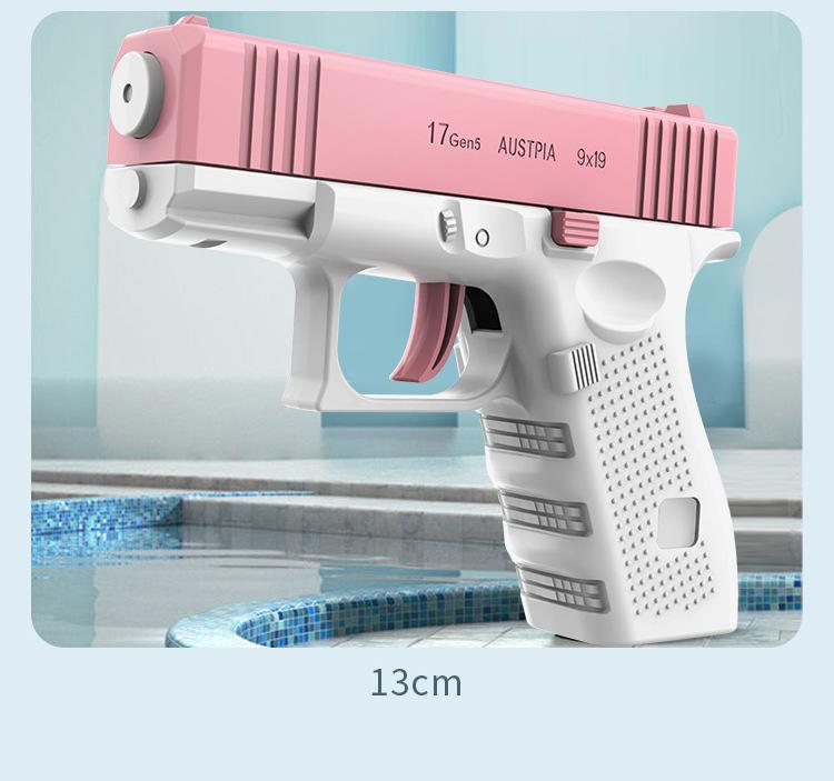 Kids Cool No Manual Loading Required Water Guns Squirt Water Blaster Toy Without Charge Summer Swimming Pool Beach Fighting Play