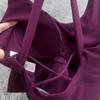 Women's Yoga Set: Cross-Back Tank & High-Waist Tummy Control Pants