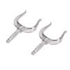 2PCS Boat Row Lock Heavy Duty Universal Fit 1 2in Shaft 316 Stainless Steel Oarlock for Marine Water Raft Kayak