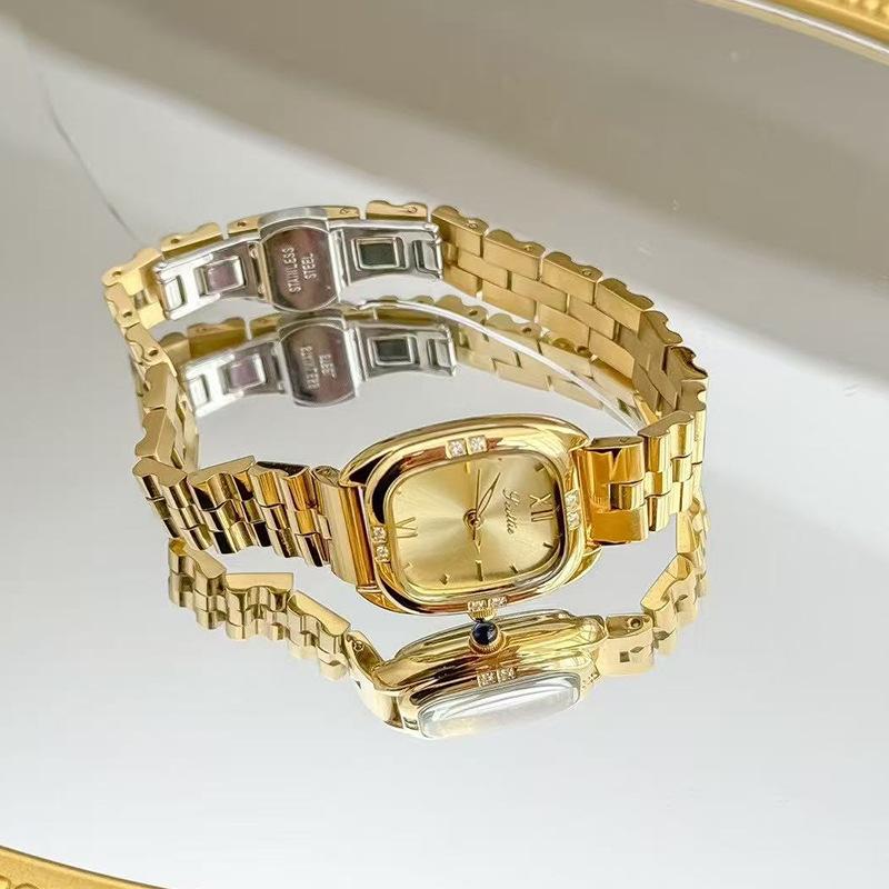 Watch Ladies Summer Women'S Watch Steel Belt Square Watch 9726