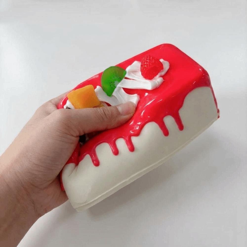 Anxiety Relief Simulation Bread Squishy Toy Super Soft Slow Rebound Fidget Toy Children's Gifts