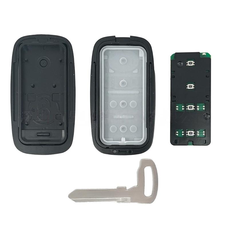 Replacement Key Fob With 2/3/4 Buttons 4A Chip And Black Plastic Shell Design 89994-BZ050 89994-BZ041 89994-BZ170