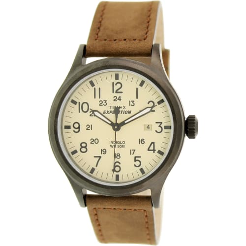 

TIMEX Men s Scout Metal Watch (Model Number: T49963) with Nylon Strap and Indiglo Night-Light [**/**]