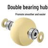 Weifei 6-inch Heavy-Duty Nylon Swivel Caster with Brake