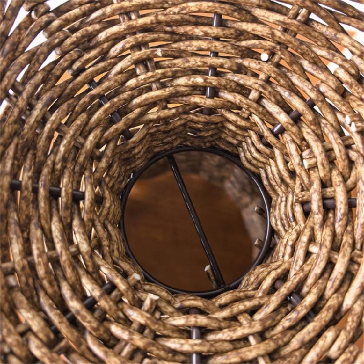 Elegant Farmhouses Rattan Woven Decorative Vases for Dried And Artificial Flower Holder Florals Arrangement Centerpieces Decors