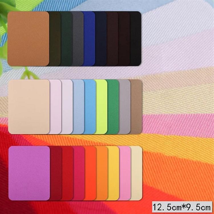 Pack Of 26 Iron-on Jeans Patches Strong Adhesive Jeans Patches Colorful Clothes Patches for Jeans Jackets Pants Clothing