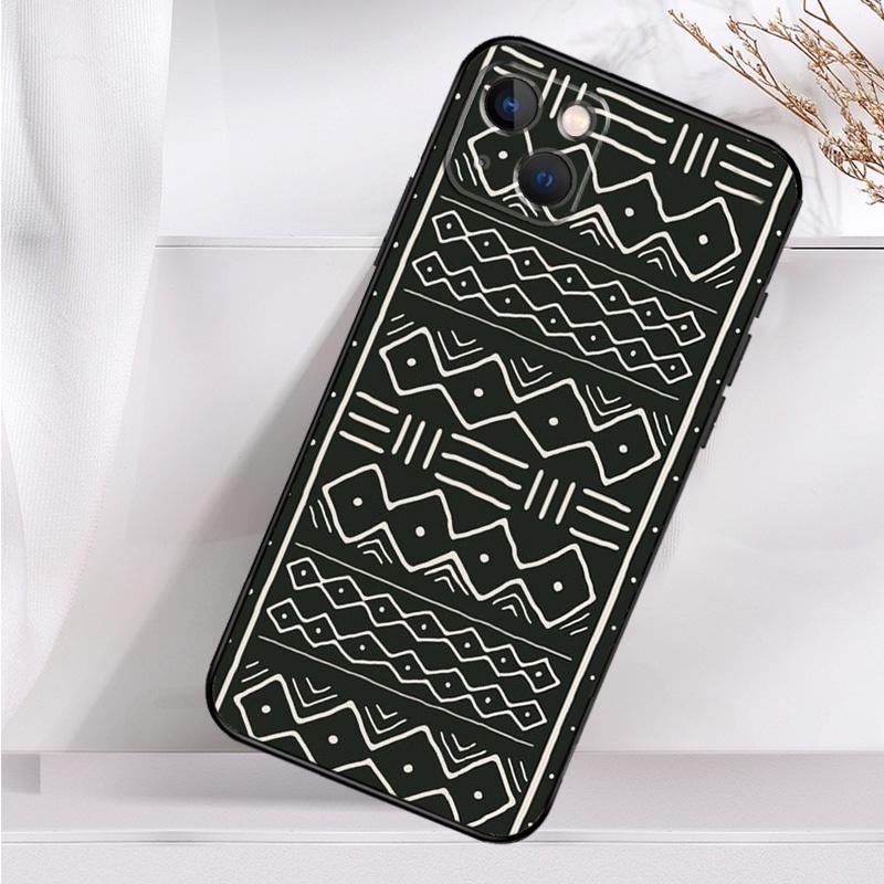 African Wax Print Design Shockproof Case For iPhone 17 Pro Max 11 14 15 16 Plus 12 13 Mini 16e 17 Air Phone Cover