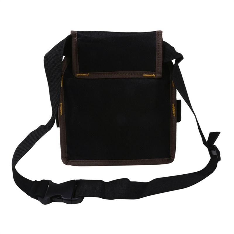Heavy Duty Fabric Electrician Tool Bag With Multiple Pockets For Screwdrivers Pliers Long Lasting Use Easy Organization