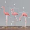 Miniature Office Craft Wedding Home Decoration Animal Statue Desk Ornament Flamingo Figurine