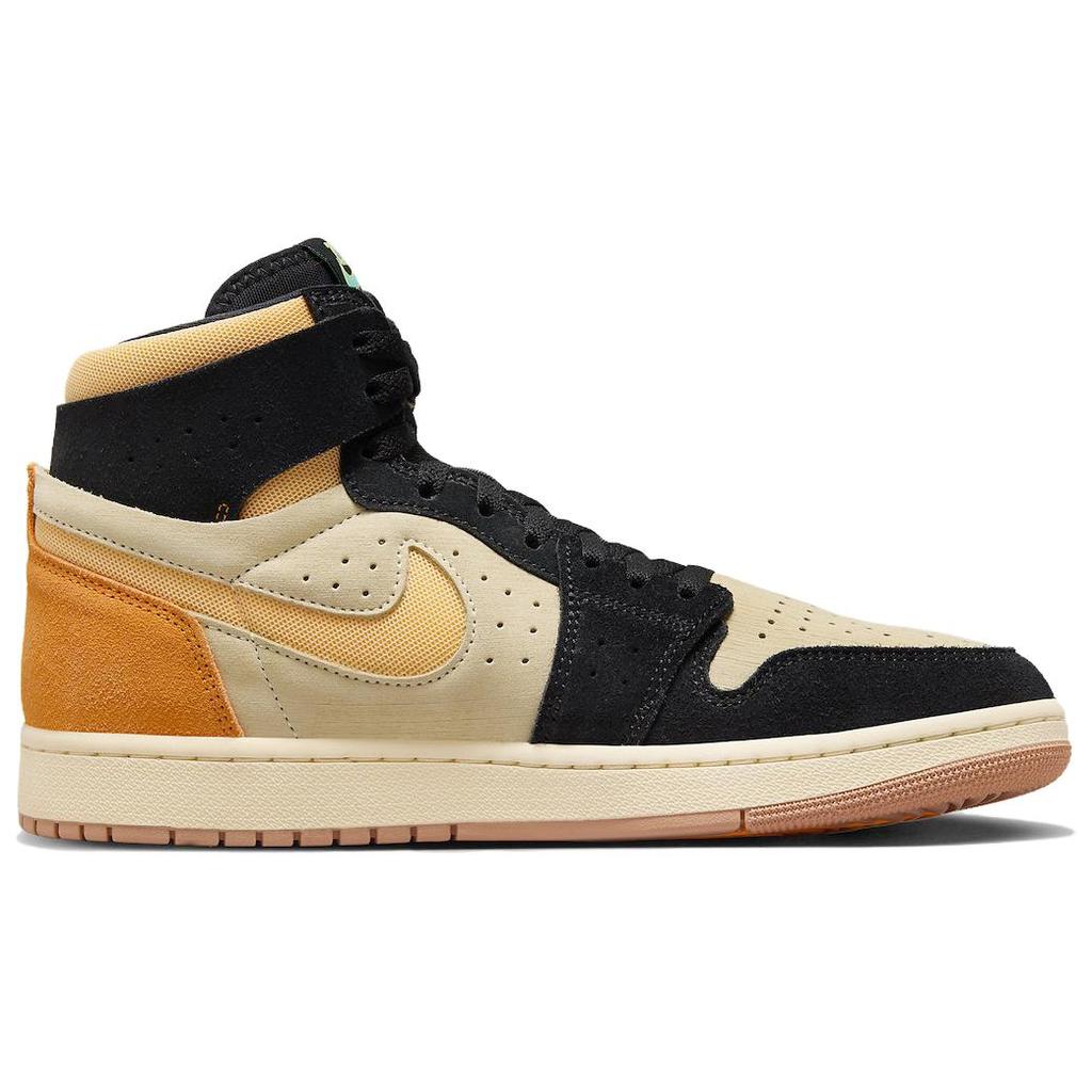 New JORDAN 1 High Zoom Air Cmft 2 Muslin Vivid Orange DV1307-100