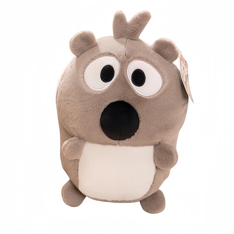 Cute Chicken & Bear Plush Toy - Pleasant Goat Edition