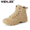 Upgraded Tactics Combat Training Boots Male Outdoors Camping Anti-wear Rapid Response Hiking Shoes Fishing Hunting Sneakers Men