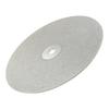 8Inch 111mm Emery Coated Lapping Disc Grit 61-1111 1/1in Hole Flat Lap Wheel Abrasive Grinding Disc For Gemstone Jewelry Rock