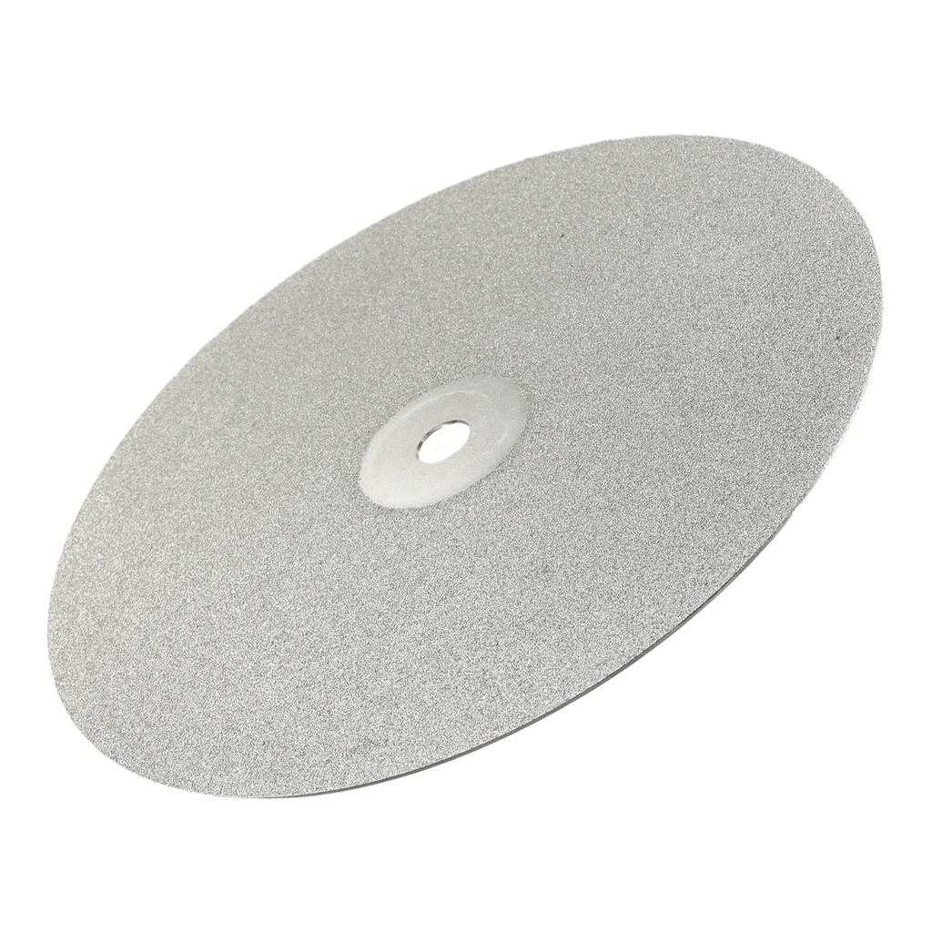 8Inch 111mm emery Coated Lapping Disc Grit 61-1111 1/1in Hole Flat Lap Wheel Abrasive Grinding Disc For Gemstone Jewelry Rock