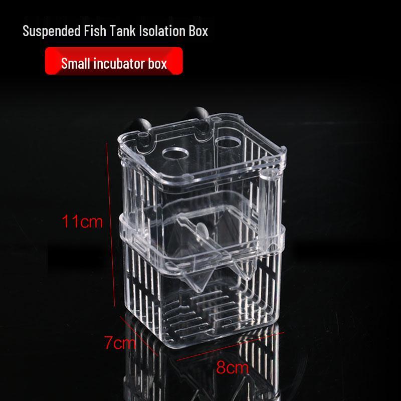 

Акриловый нерестовик для гуппи и изолятор для мальков петушка для тропических рыб