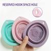 Silicone Foldable Makeup Brush Cleaner, Brush Scrubber Bowl, Portable Washing Tool Cosmetic Brush Cleaner