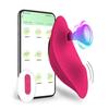 APP Bluetooth Sucking Vibrator Female Wearable Clit Sucker Clitoris Stimulator 2 In 1 Adult Goods Sex Toy for Women 's Panties