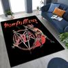 2026 Slayer Heavy Metal Rock Band Skull Art Carpet Rug for Bedroom Living Room Sofa Home Doormat Decor Large Non-slip Floor Mat