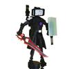 Skibidi Toilet Giocattolo Articolato 3D Skibidi Toilet Manichino 13 Drillman Figura Drill Man Figura Articolata Skibidi Toilet Giocattolo TV Man