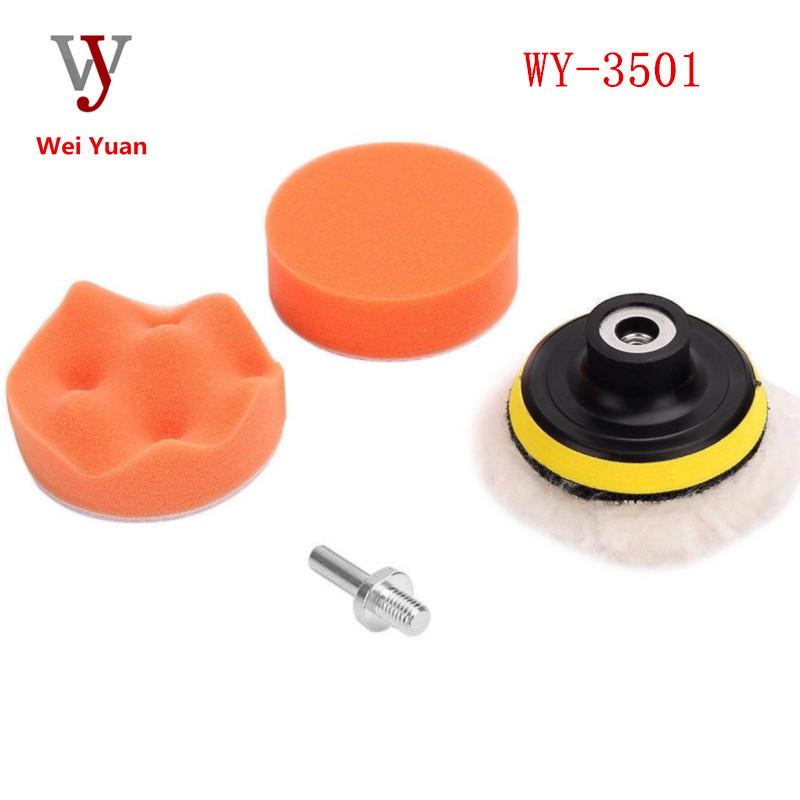 

3-дюймовый набор губок для полировки и нанесения воска на автомобиль с подошвой