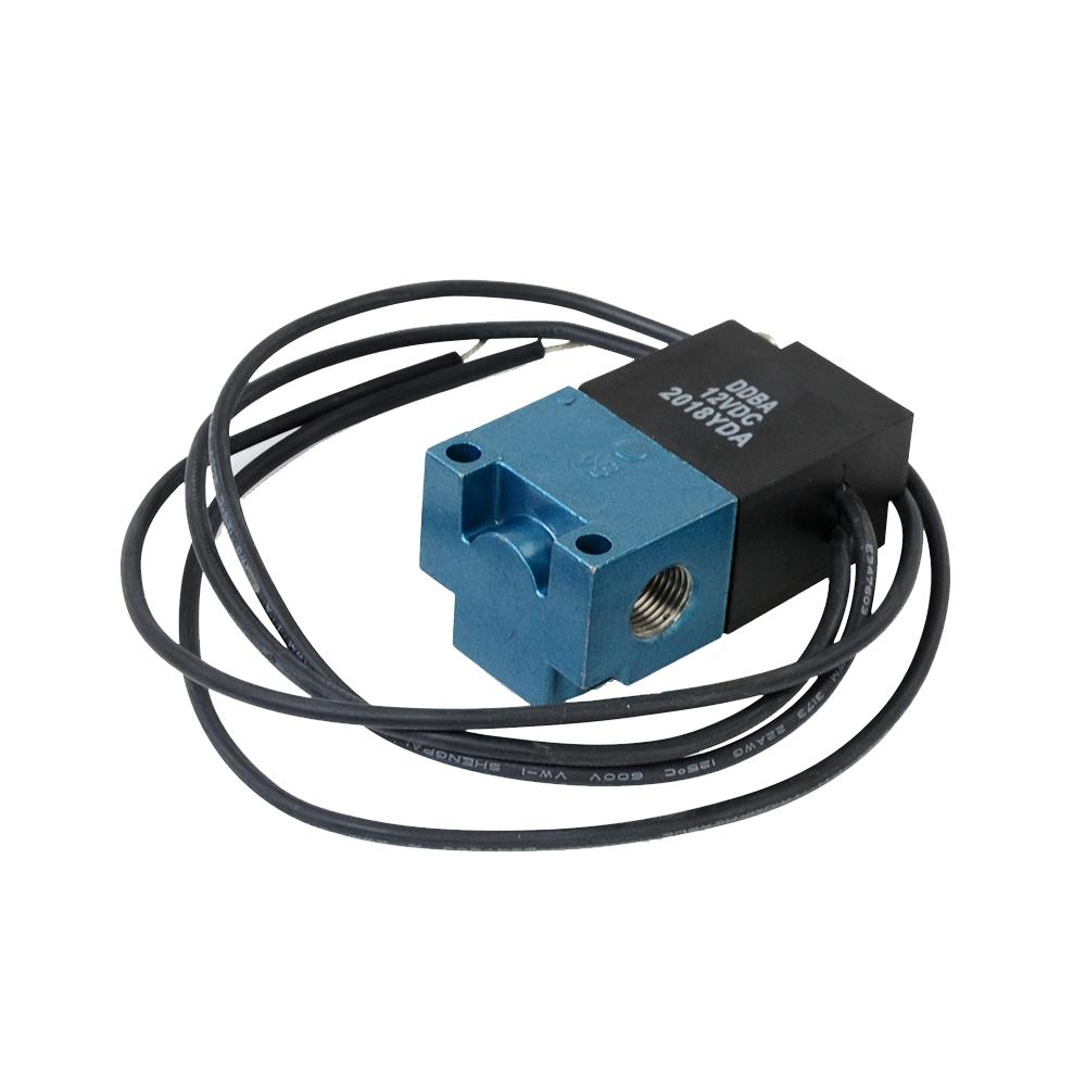 FREE SHIPPING - 3 Port Electronic Boost Control Solenoid Valve 35A-ACA-DDBA-1BA With Brass Silencer JR-ECU05