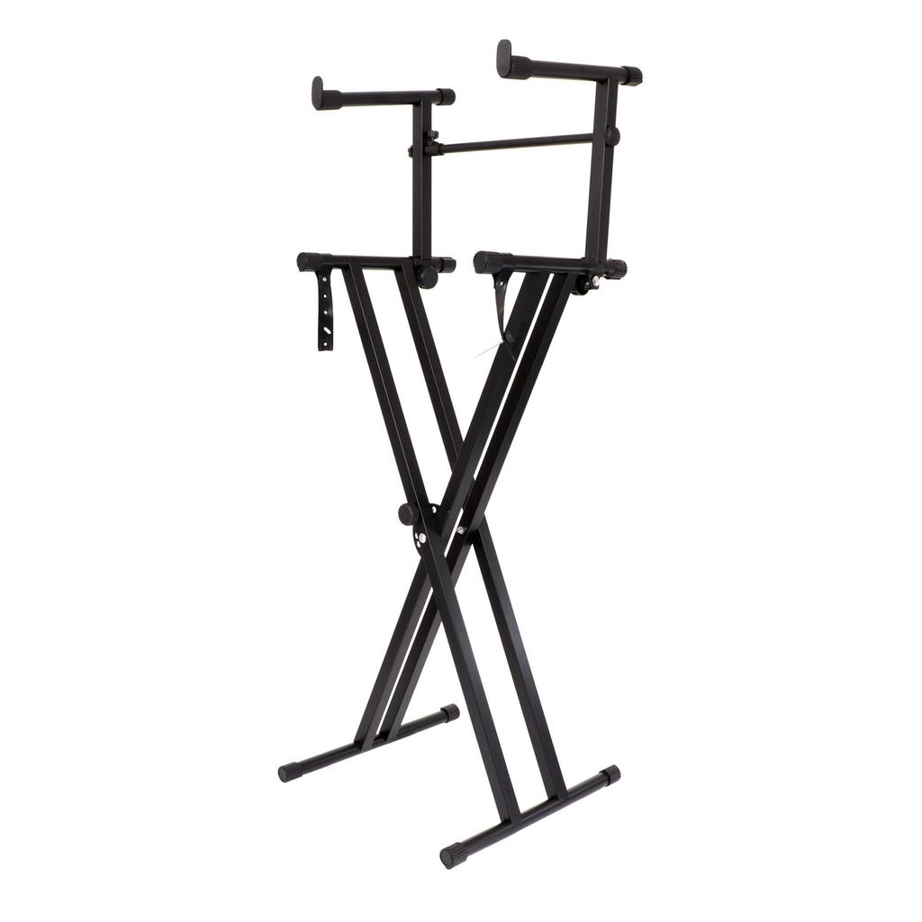 Electric Paino Second Tier Stand Electronic Piano Double Braced Adjustable Panio Keyboard Holder Digital Panio Stand