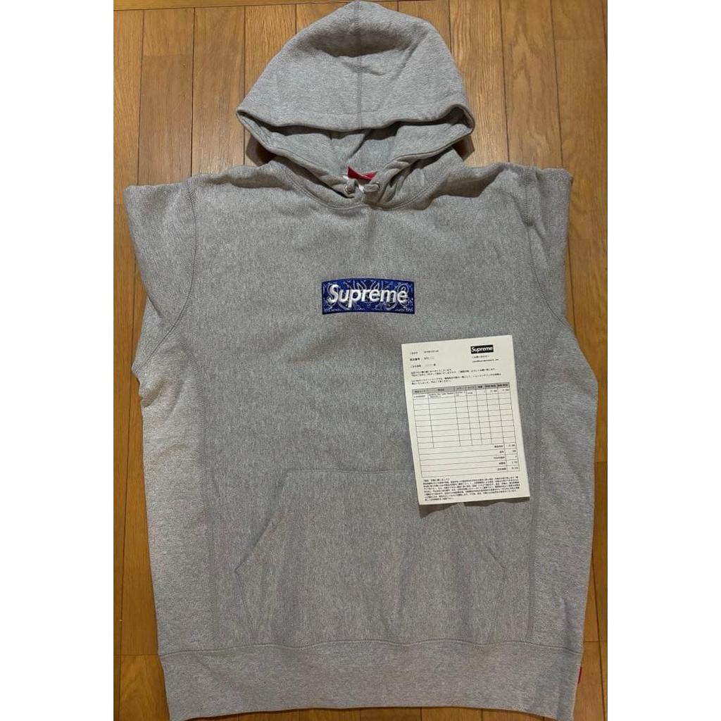 Used Supreme Bandana BoxLogo Hoodie Size L