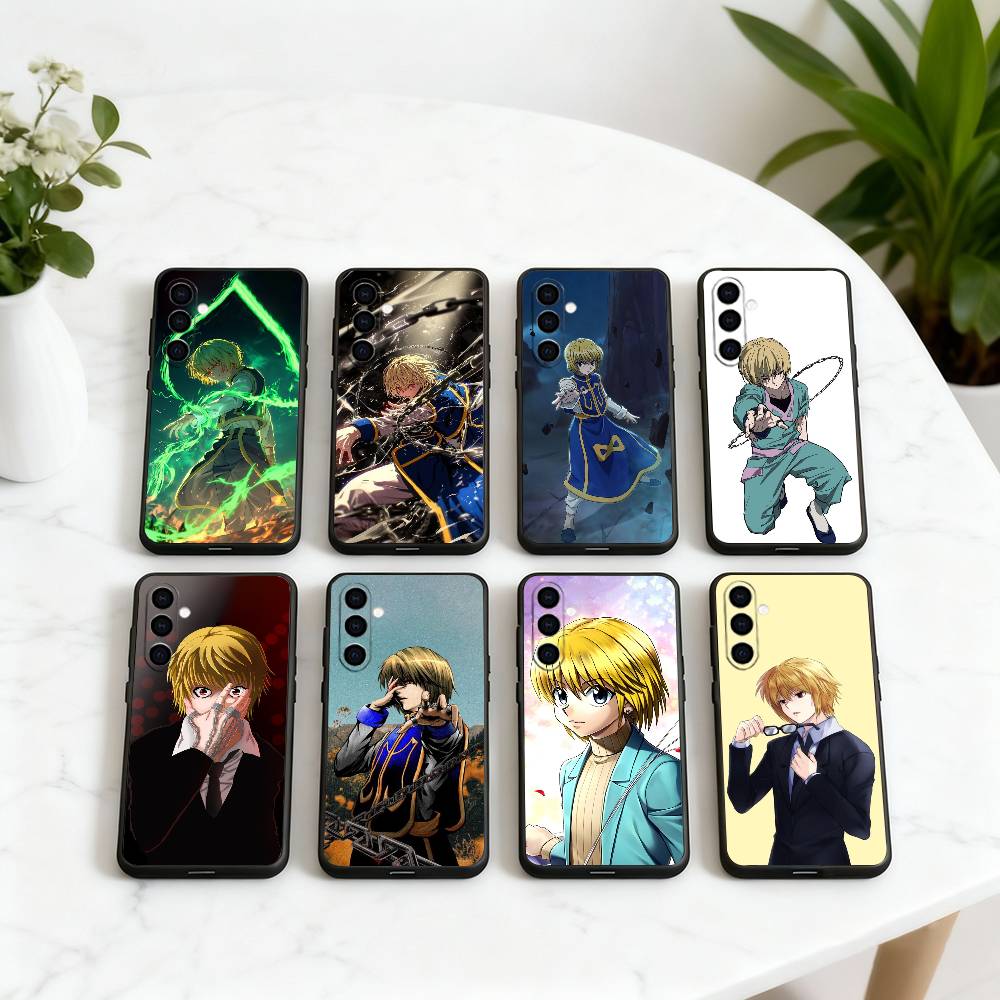 H-Hunter K-Kurapika H-Hunter-HKH Phone Case For Samsung Galaxy A73,A72,A71,A70,A53,A52,A51,Others Soft Black Cover