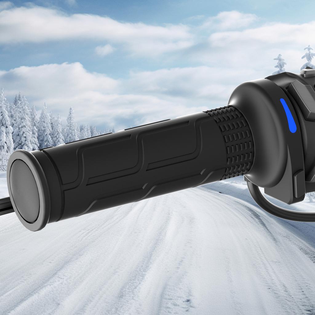 12V 22mm Motorcycle Heated Grips Universal Electric Heating Handle Motorbike Hand Heated Grips Hand Warmer