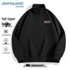 Jeanswest Men's Half-Zip Casual Sweatshirt