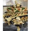 WW2 Classic Anti Tank Building Blocks Army Weapon Toys Military Armored Cars MOC Bricks Tank Model Adult Children New Year Christmas Gifts