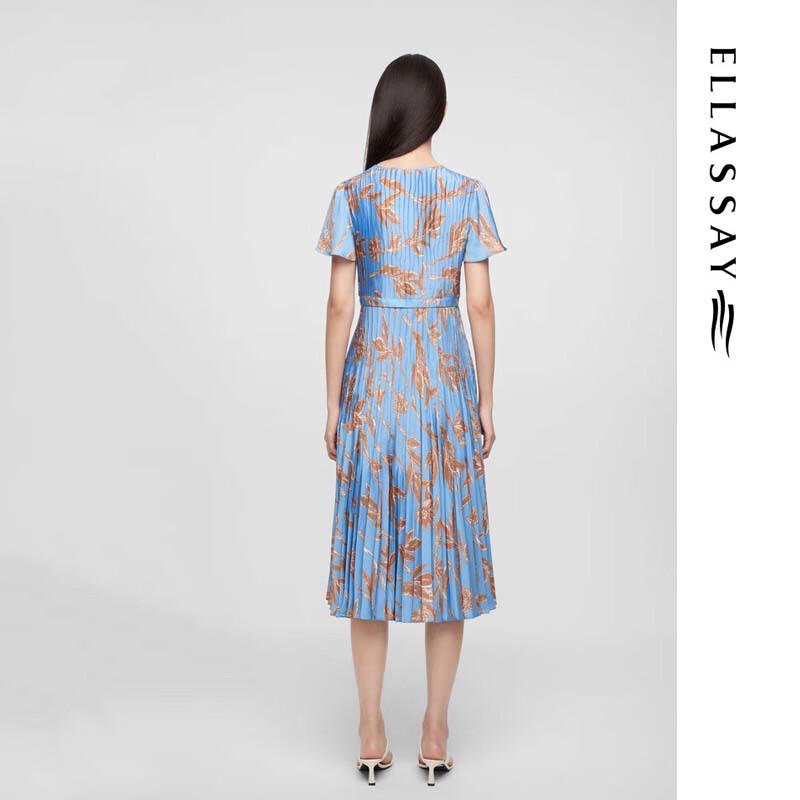 ELLASSAY French Romantic Elegant Mid-length Dress